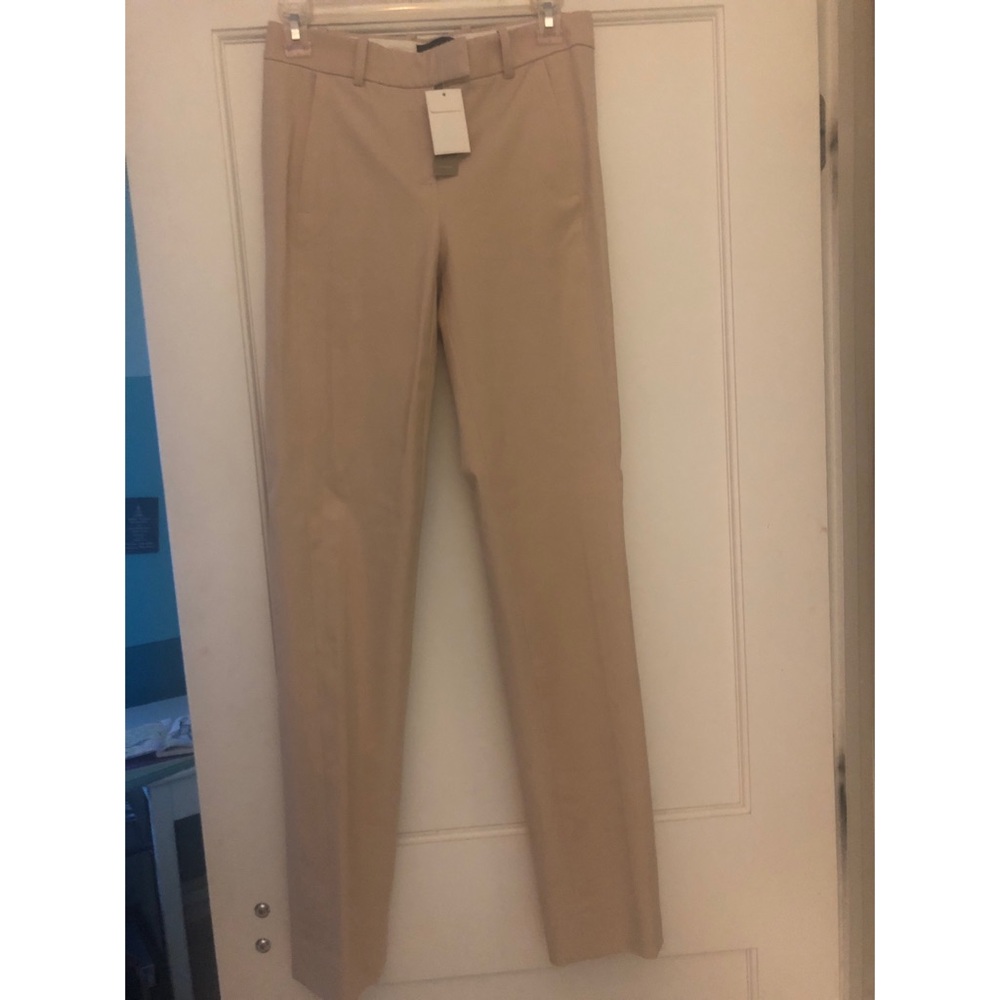 Tall tan slacks